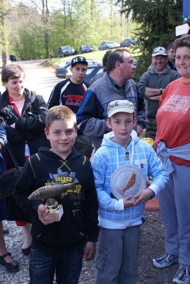 Les jeunes pêcheurs récompensés